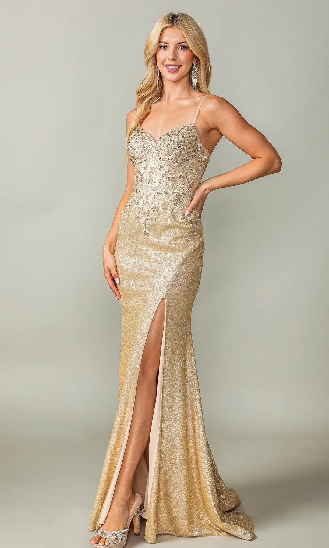Long Glitter Prom Dress: Dancing Queen 4375 sold by PromGirl product image thumbnail 4
