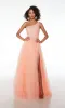 Alyce One-Shoulder Long Glitter Prom Dress 61624 sold by PromGirl