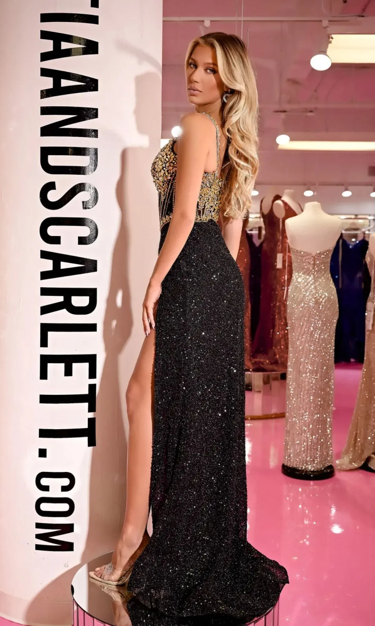 Long Prom Dress PS24872C by Portia and Scarlett sold by PromGirl product image thumbnail 2