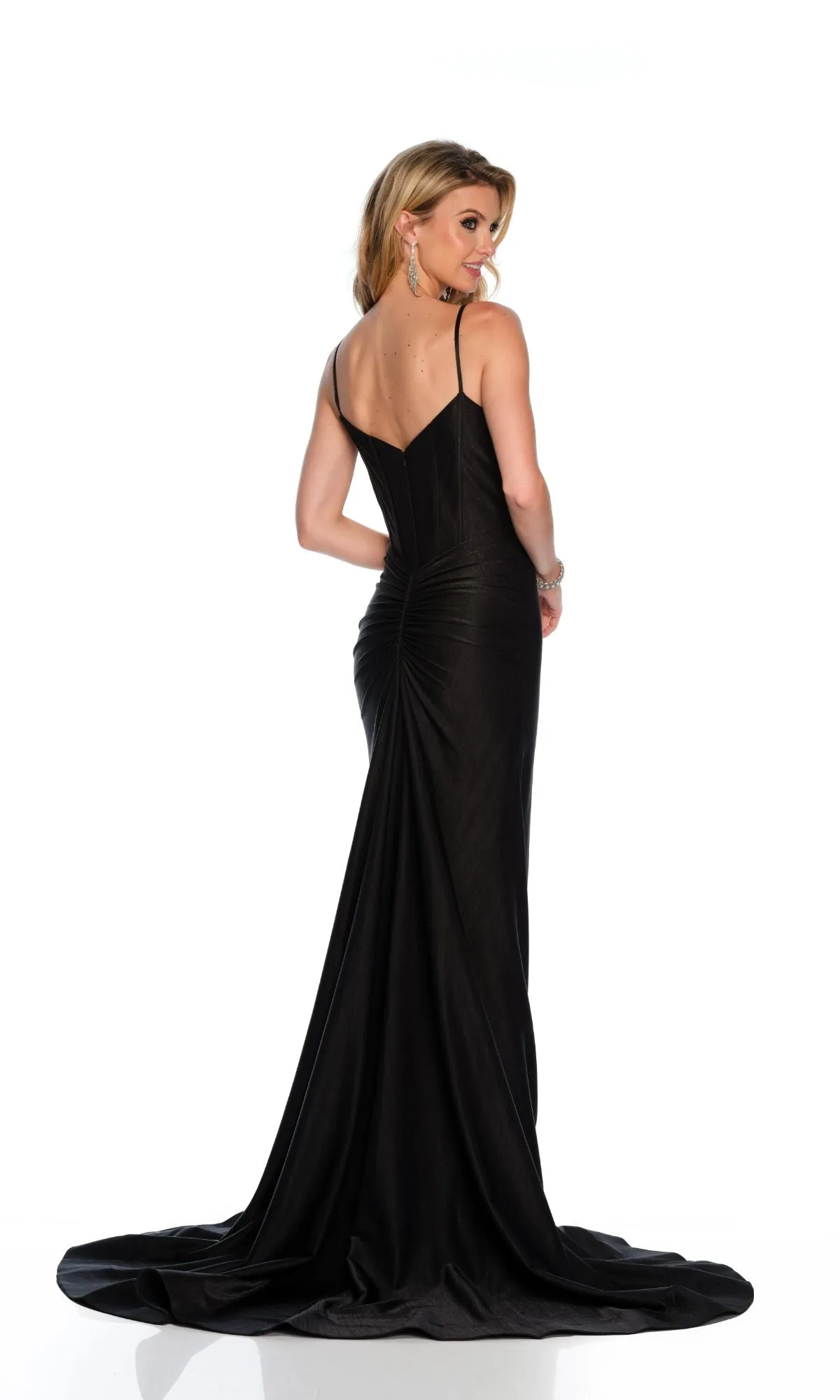 Long Formal Dress 11553 by Dave and Johnny sold by PromGirl product image thumbnail 2