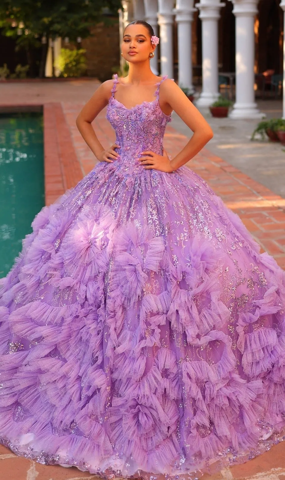Quinceanera Dress 54314 By Amarra sold by PromGirl