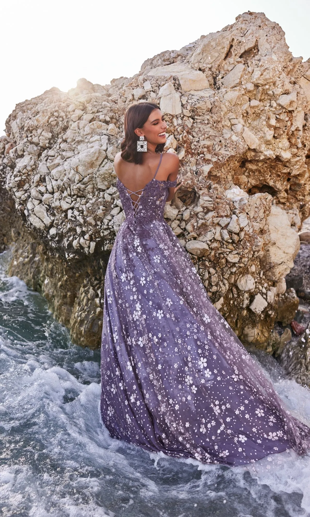 Long Prom Dress 12171 by Blush sold by PromGirl product image thumbnail 2