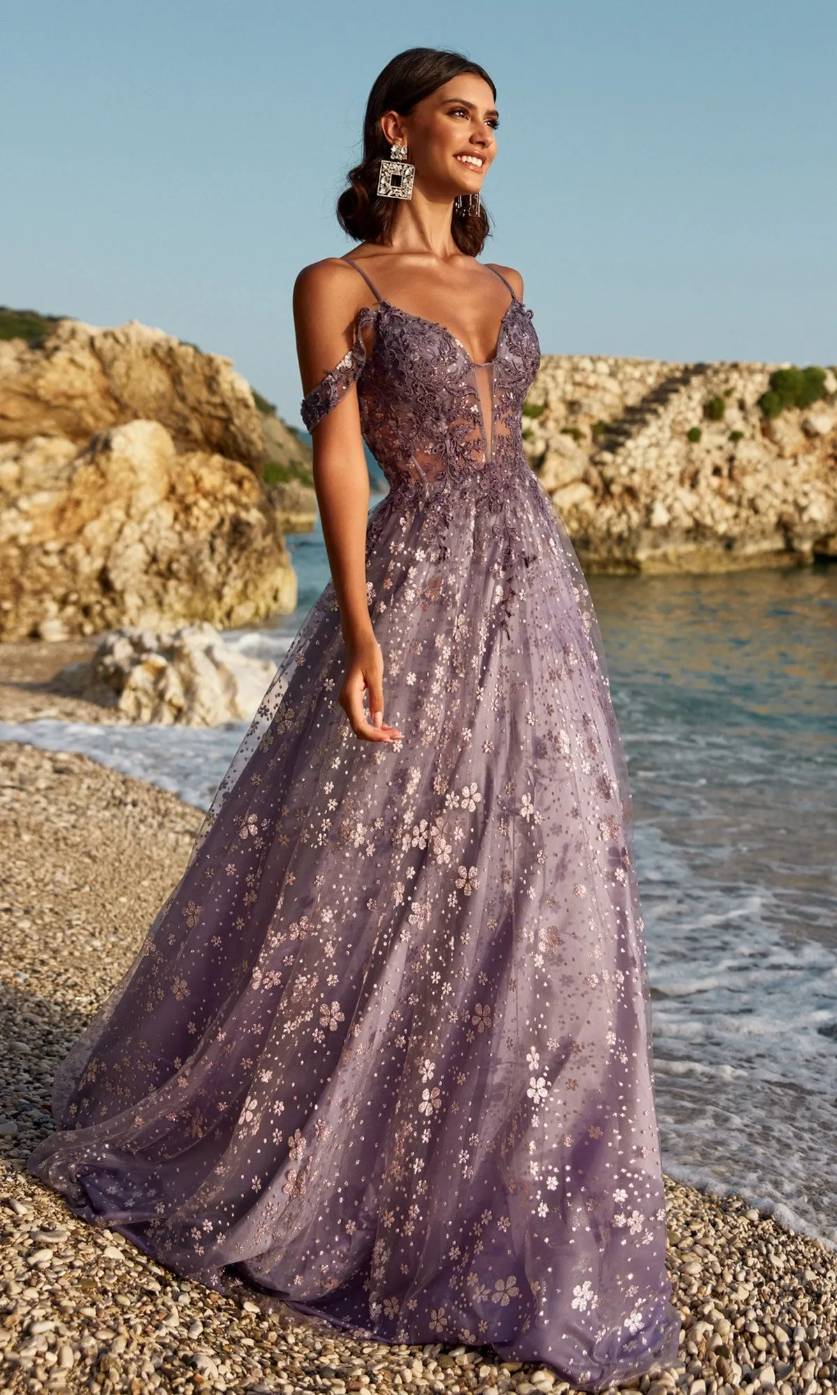 Long Prom Dress 12171 by Blush sold by PromGirl