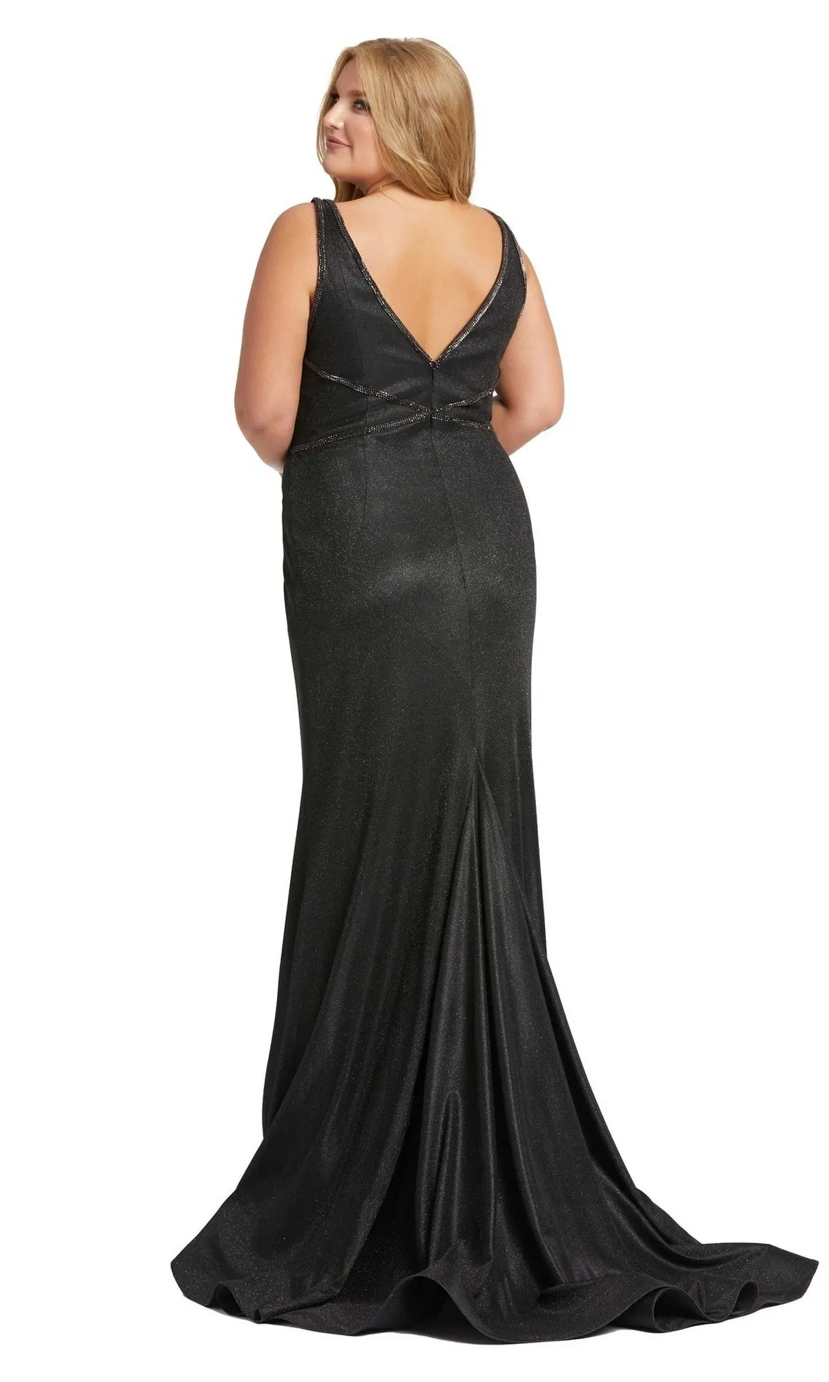 Long Plus-Size Prom Dress 48895 by Mac Duggal sold by PromGirl product image thumbnail 2