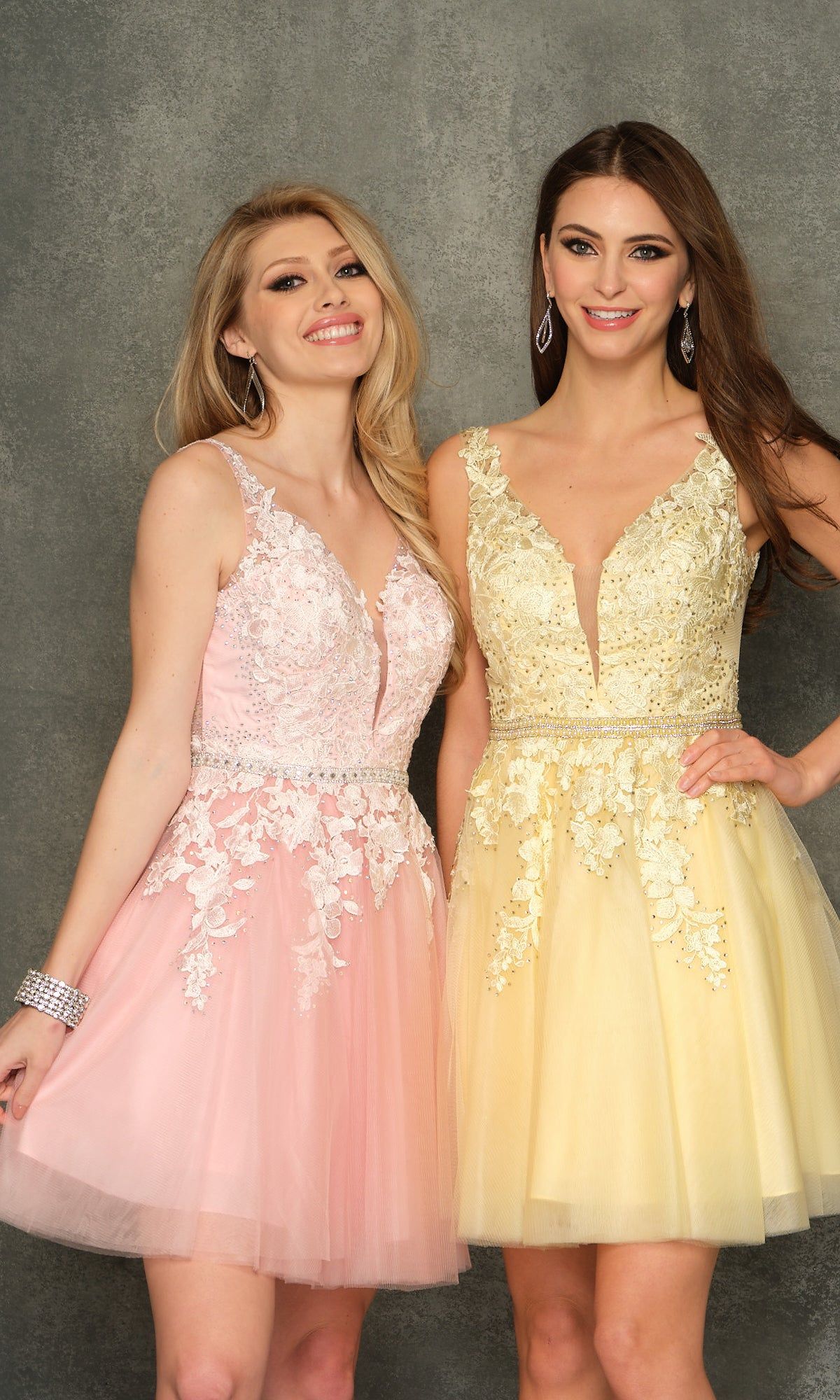 A-Line Short Homecoming Dress H341 sold by PromGirl product image thumbnail 5