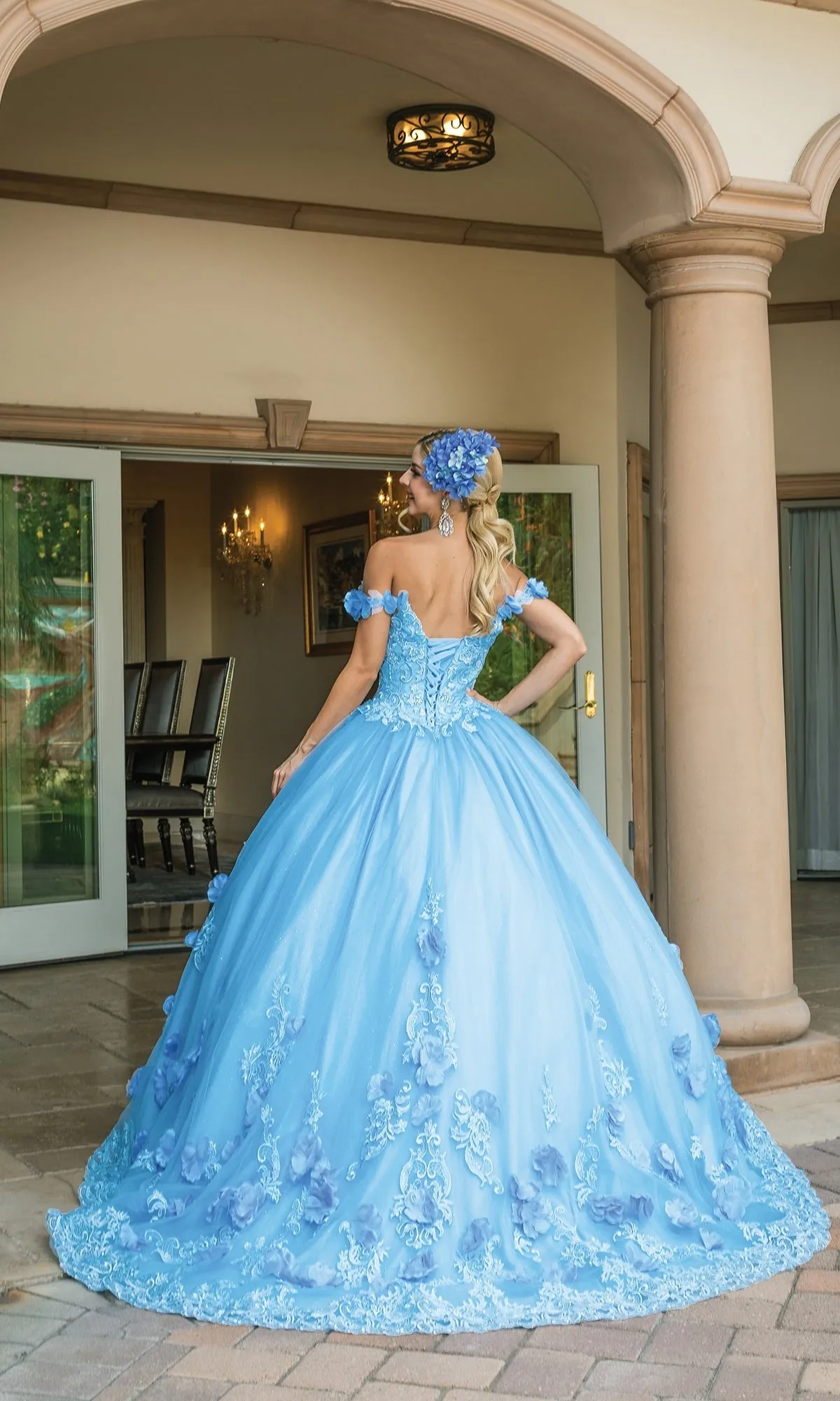 Quinceanera Dress 1582 by Dancing Queen sold by PromGirl product image thumbnail 2