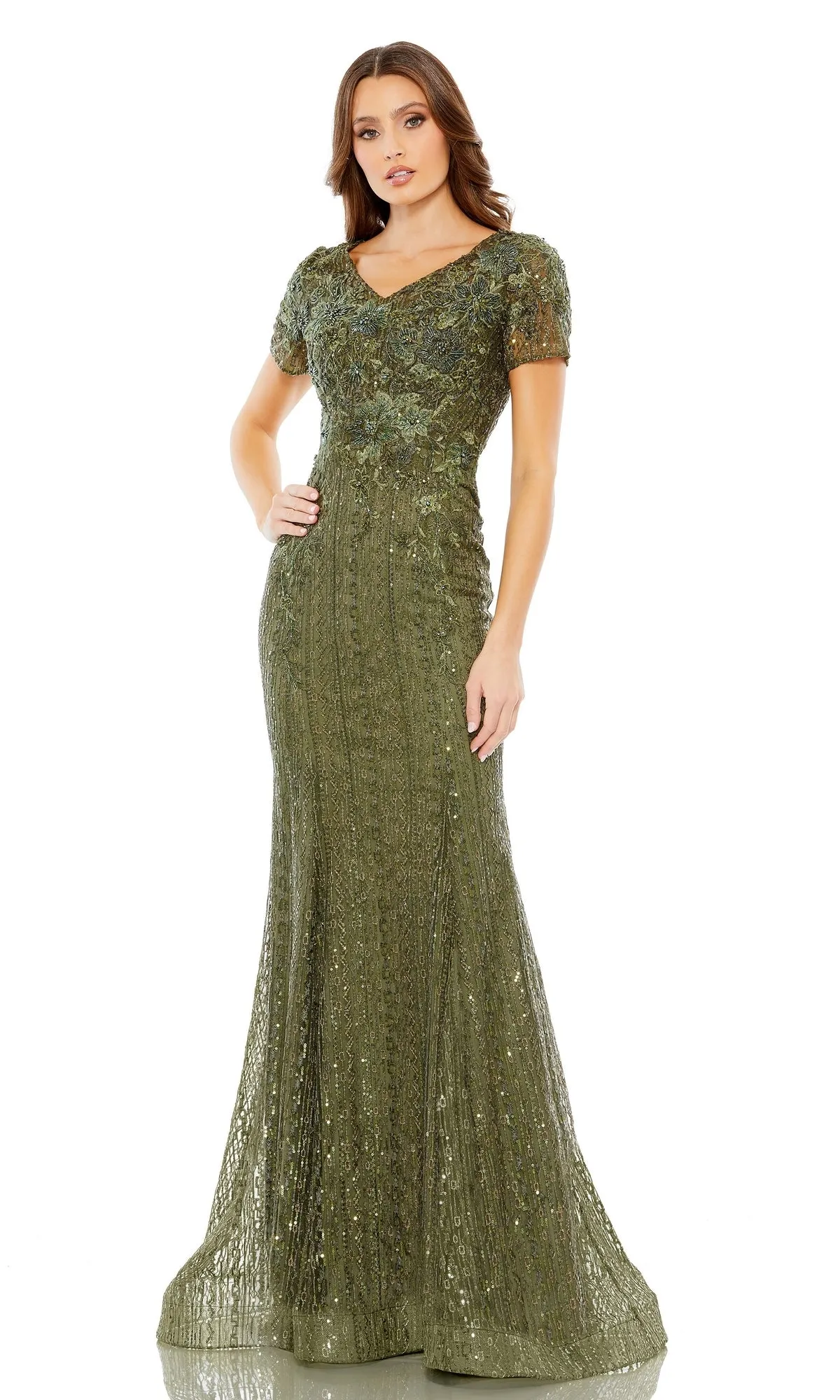 Long Formal Dress 20282 by Mac Duggal sold by PromGirl product image thumbnail 3