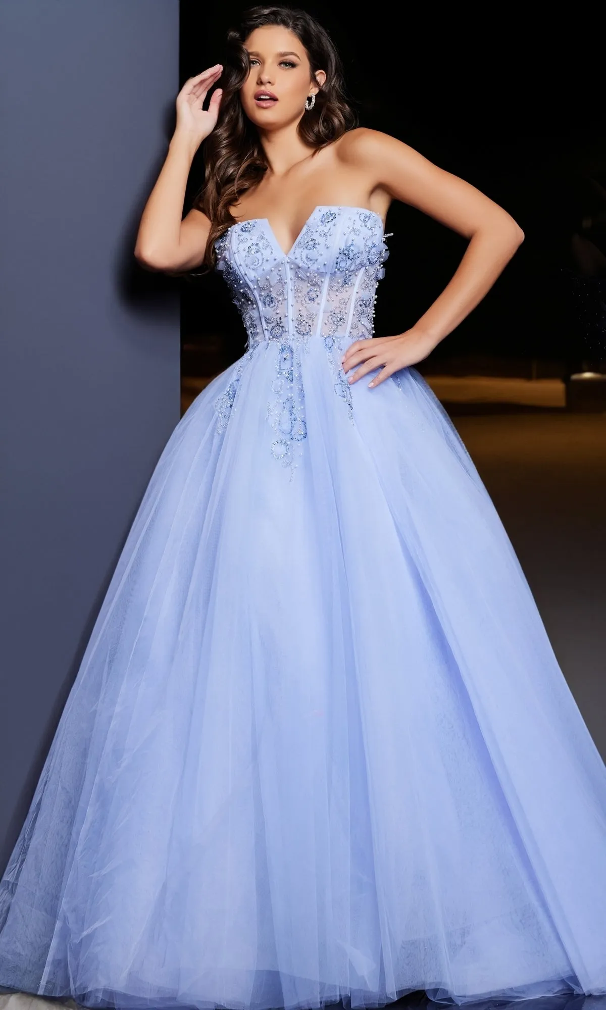 Long Prom Dress 37460 by Jovani sold by PromGirl product image thumbnail 3