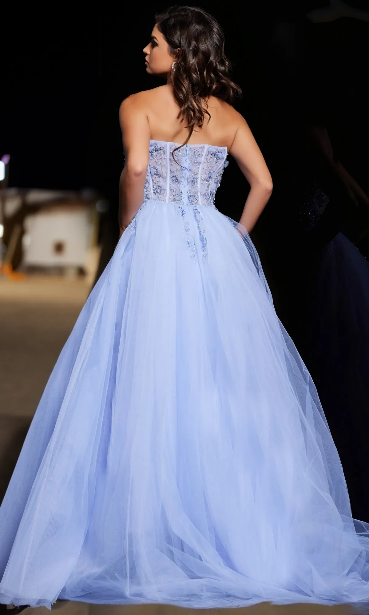Long Prom Dress 37460 by Jovani sold by PromGirl product image thumbnail 2