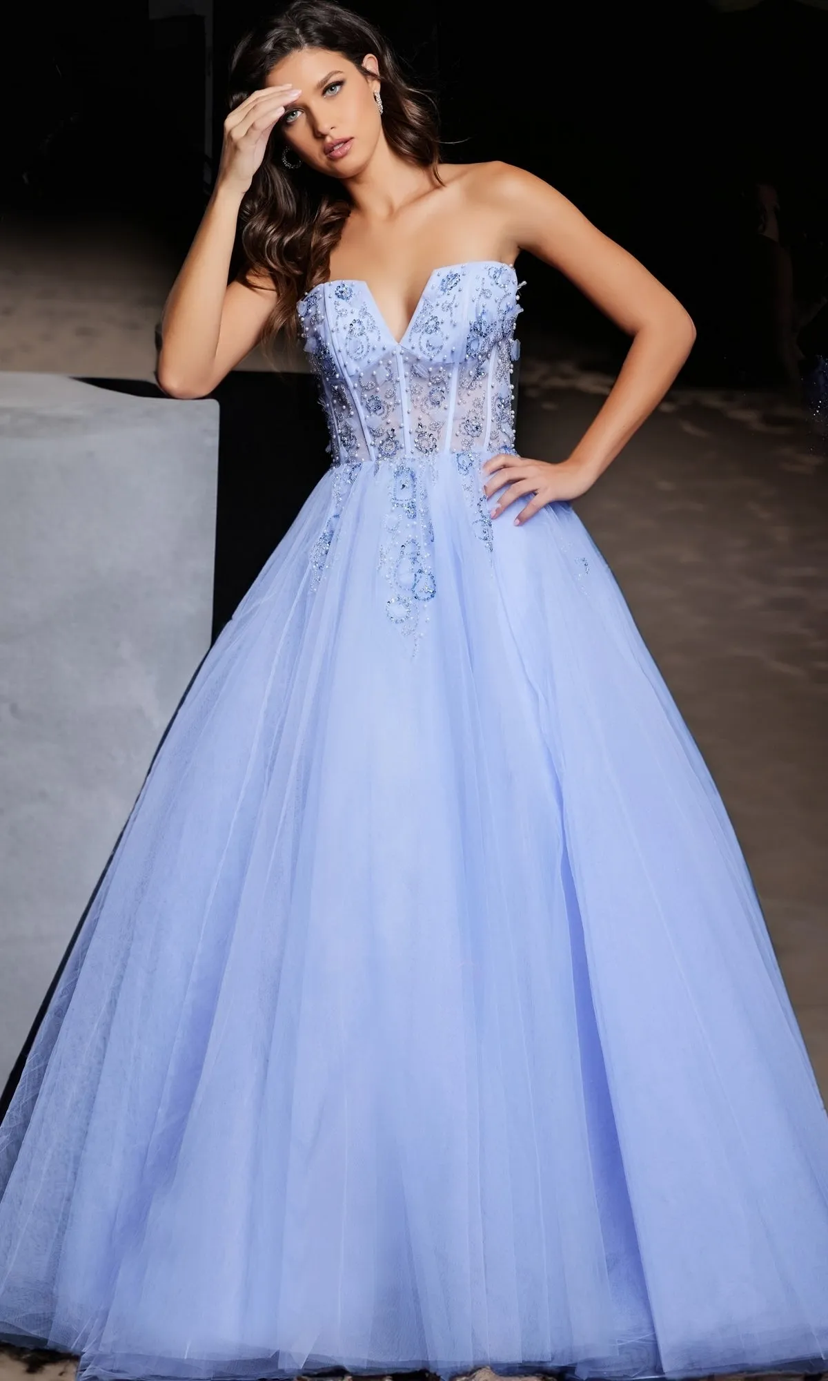 Long Prom Dress 37460 by Jovani sold by PromGirl