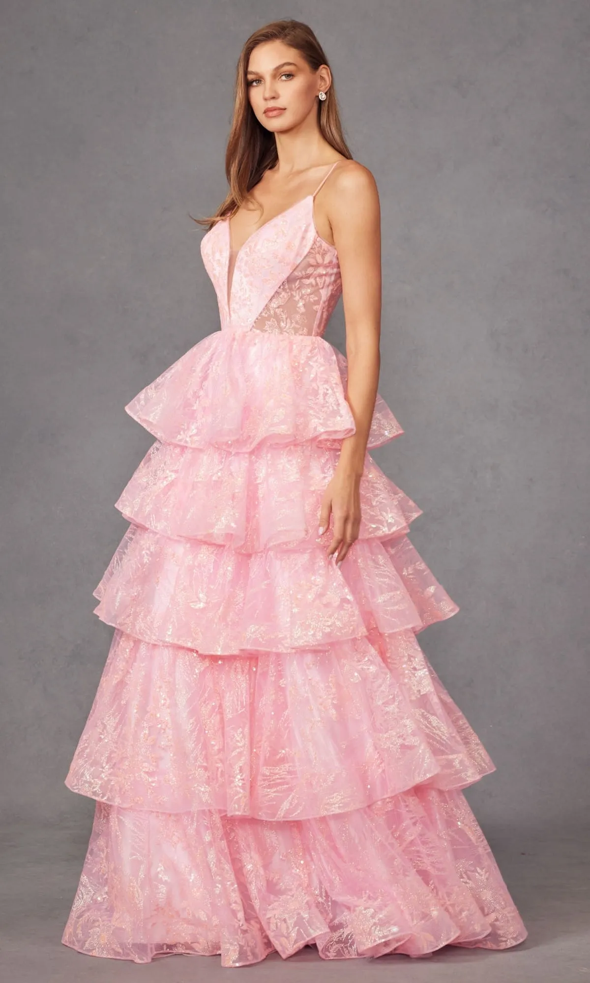 Long Prom Dress JT2438K by Juliet sold by PromGirl product image thumbnail 4