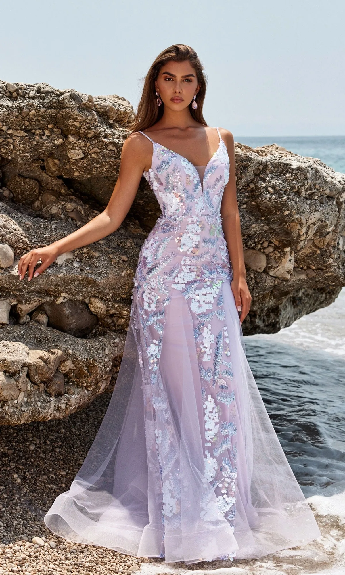 Long Prom Dress 12113 by Blush sold by PromGirl