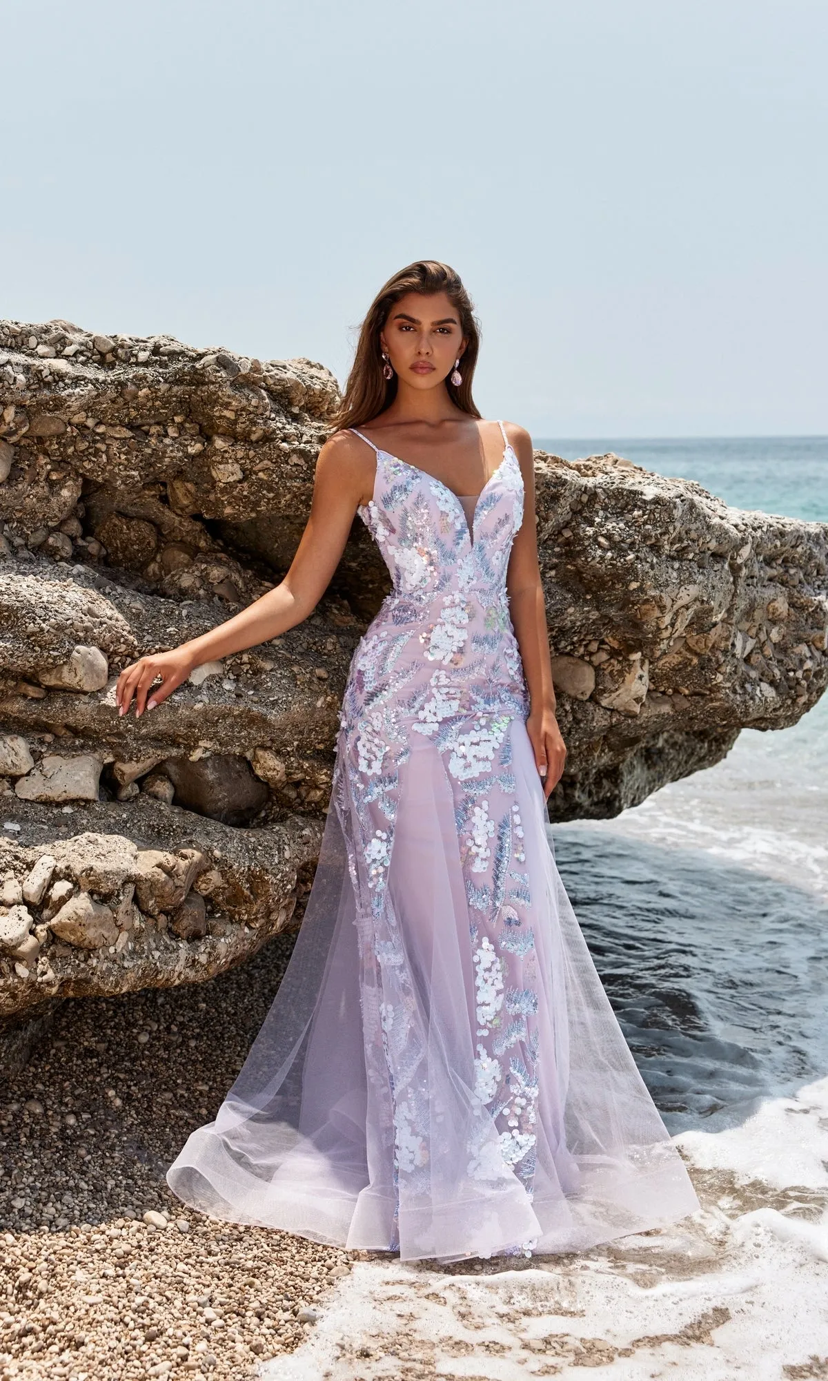 Long Prom Dress 12113 by Blush sold by PromGirl product image thumbnail 3