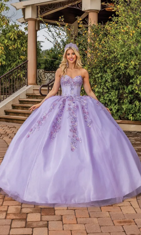Quinceanera Dress 1855 By Dancing Queen sold by PromGirl