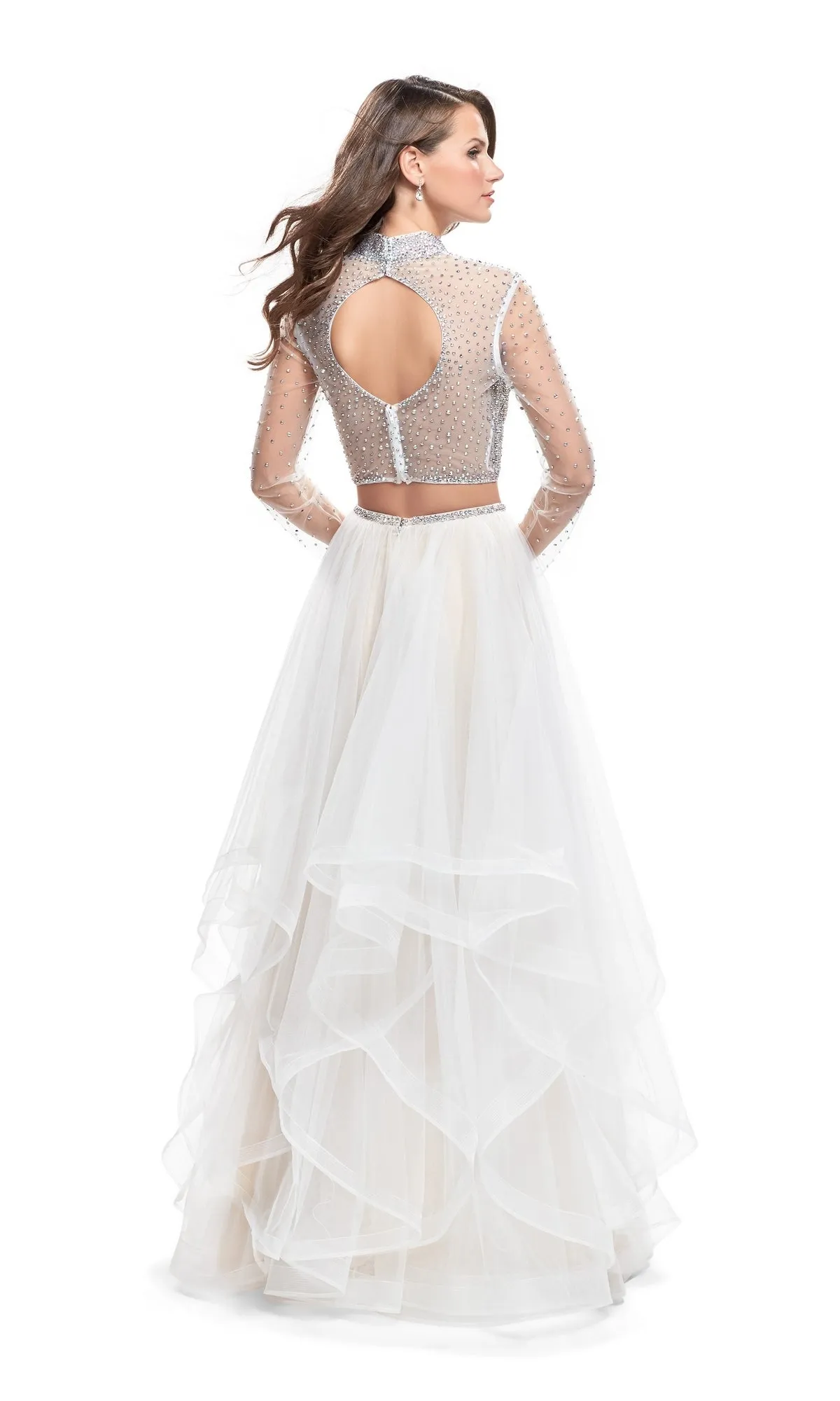 La Femme 25555 Long Prom Dress sold by PromGirl product image thumbnail 2