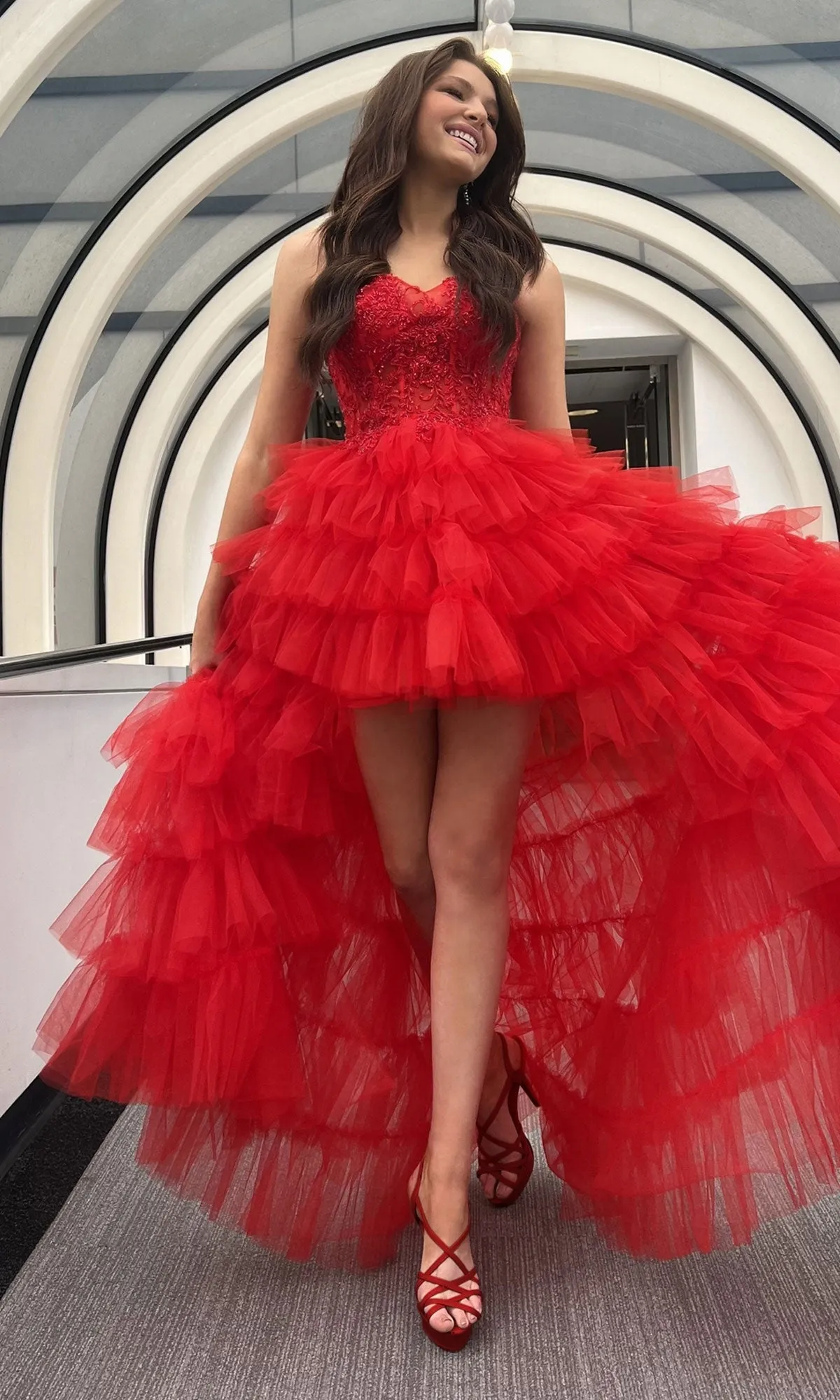 Long Prom Dress 12169 by Blush sold by PromGirl product image thumbnail 5