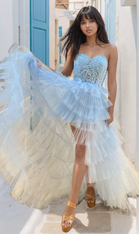 Long Prom Dress 12169 by Blush sold by PromGirl