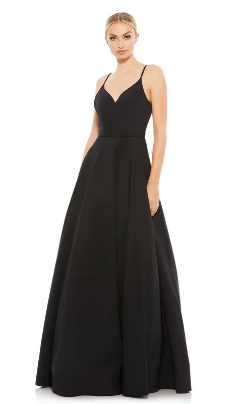 Classic Long A-Line Formal Dress: Mac Duggal 48855 sold by PromGirl