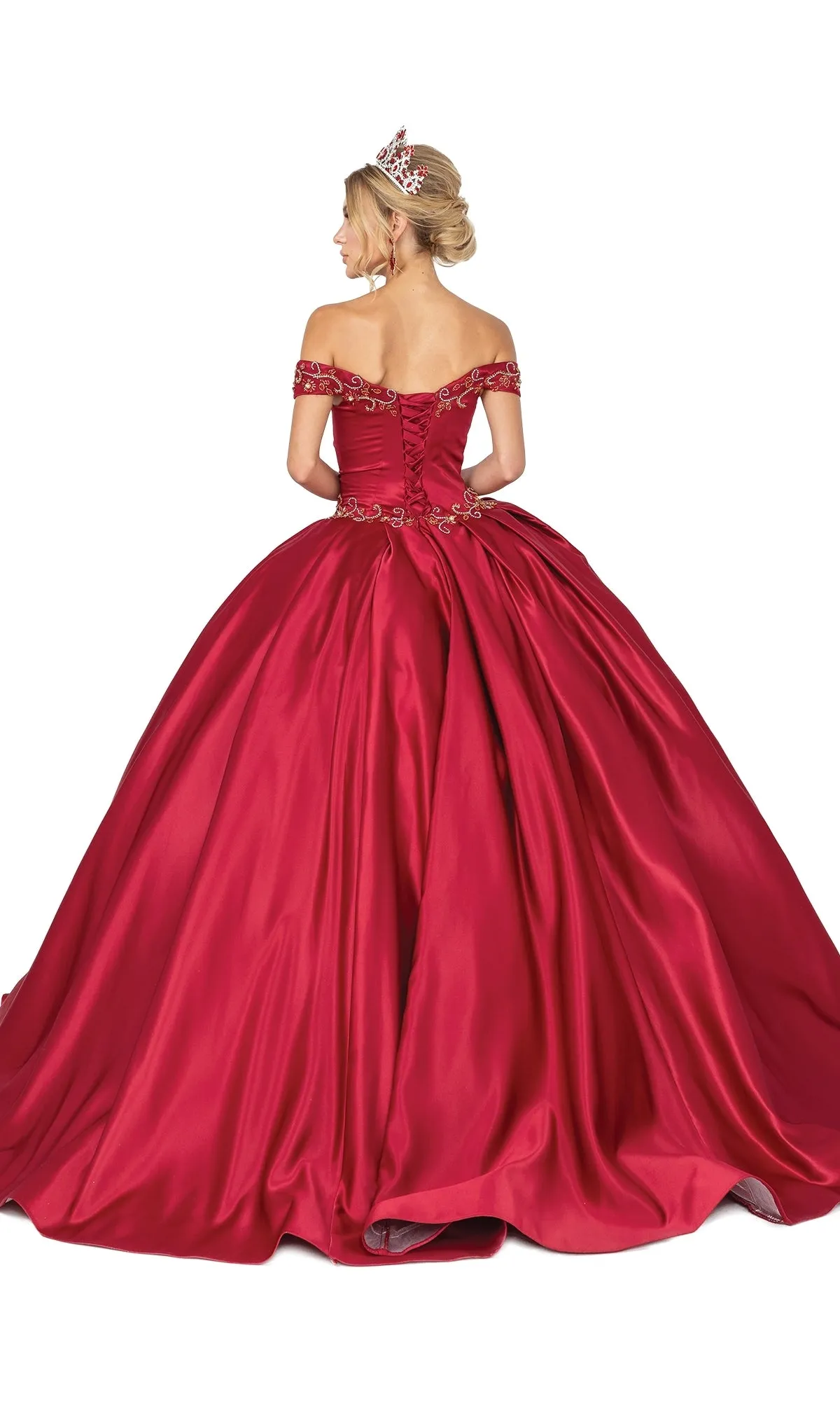 Quinceanera Dress 1466 by Dancing Queen sold by PromGirl product image thumbnail 2