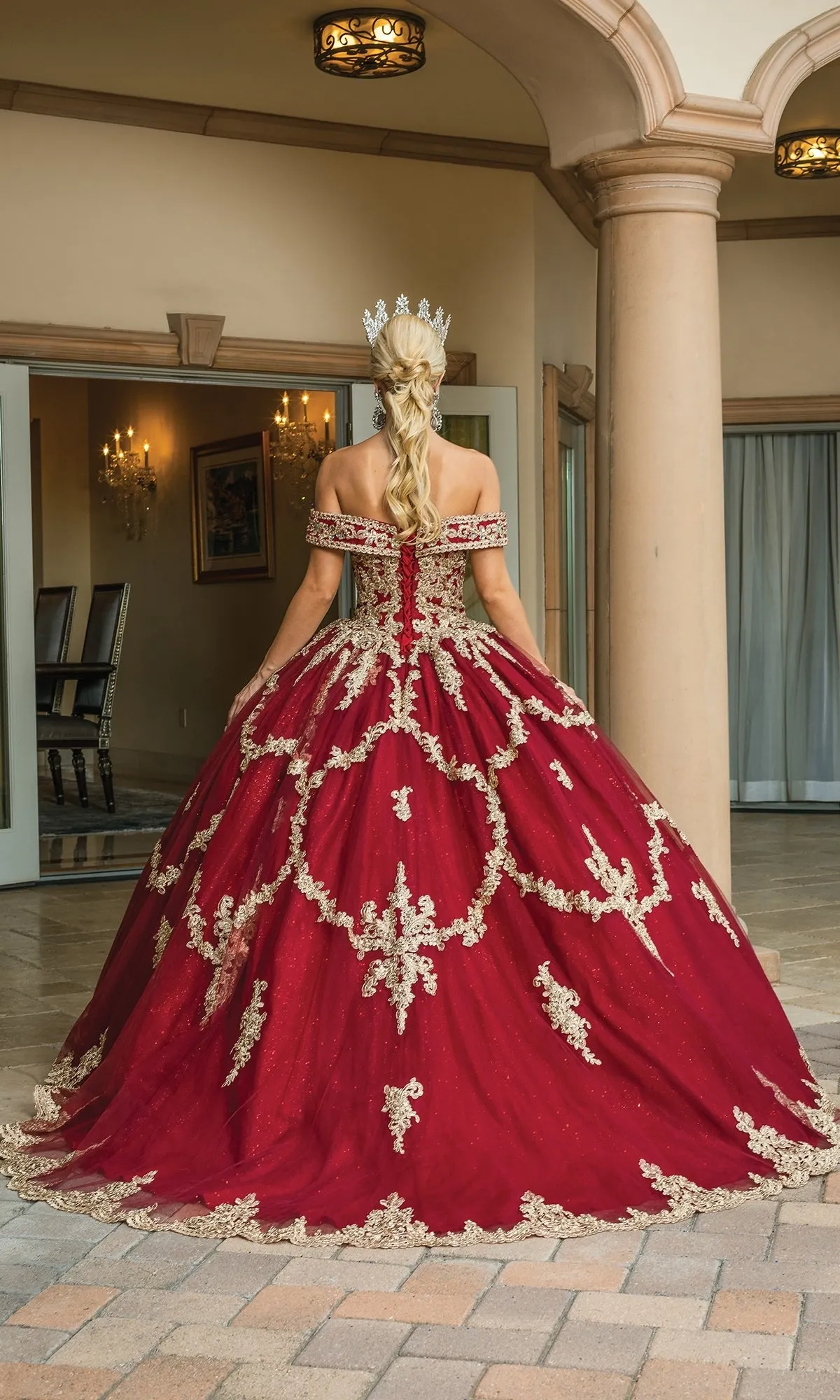Quinceanera Dress 1572 by Dancing Queen sold by PromGirl product image thumbnail 2
