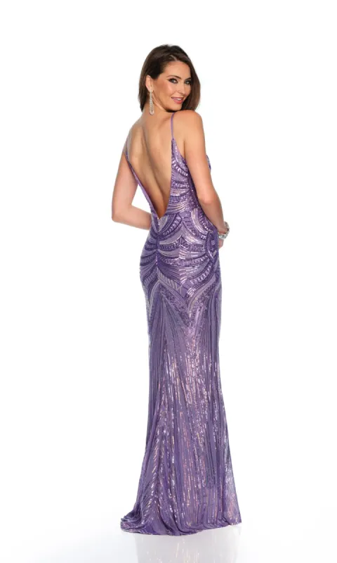 Dave & Johnny Long Prom Dress Dress 11665 sold by PromGirl