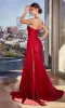 Side-Sash One-Shoulder Long Prom Dress PT004 sold by PromGirl
