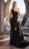 Side-Sash One-Shoulder Long Prom Dress PT004 sold by PromGirl