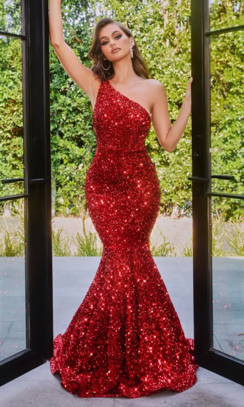 Long Prom Dress: Portia and Scarlett PS22350 sold by PromGirl