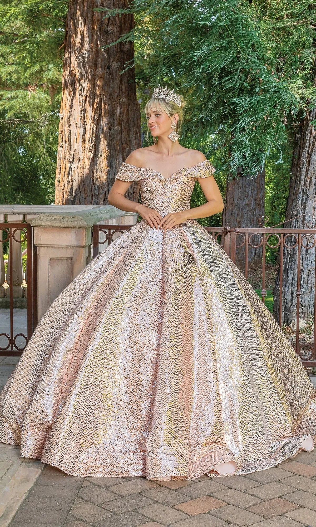 Quinceanera Dress 1559 by Dancing Queen sold by PromGirl product image thumbnail 4