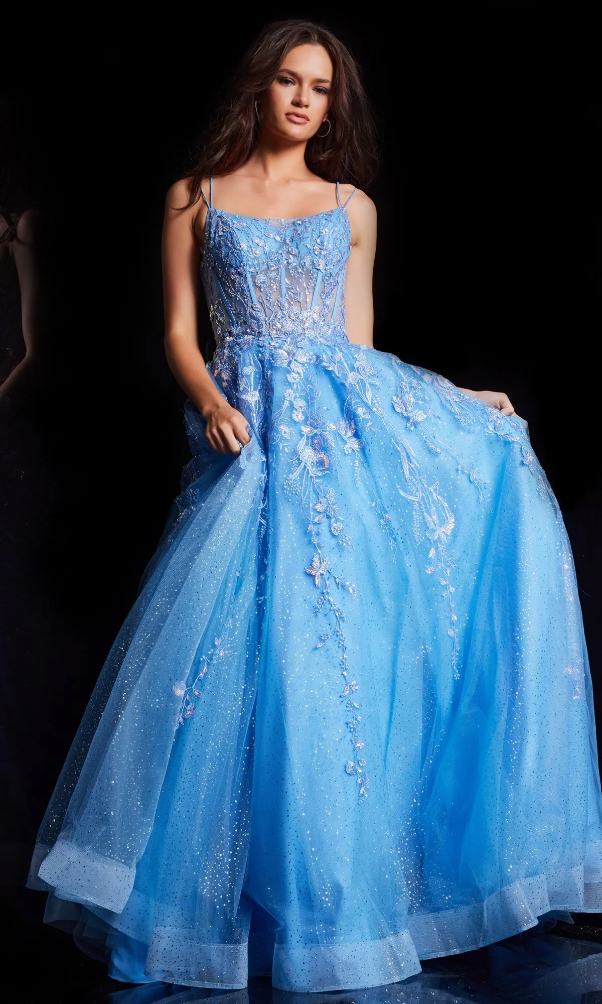 Long Prom Dress 37421 by Jovani sold by PromGirl product image thumbnail 4