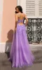 Sheer-Corset Long Prom Ball Gown: Nox Anabel H1350 sold by PromGirl