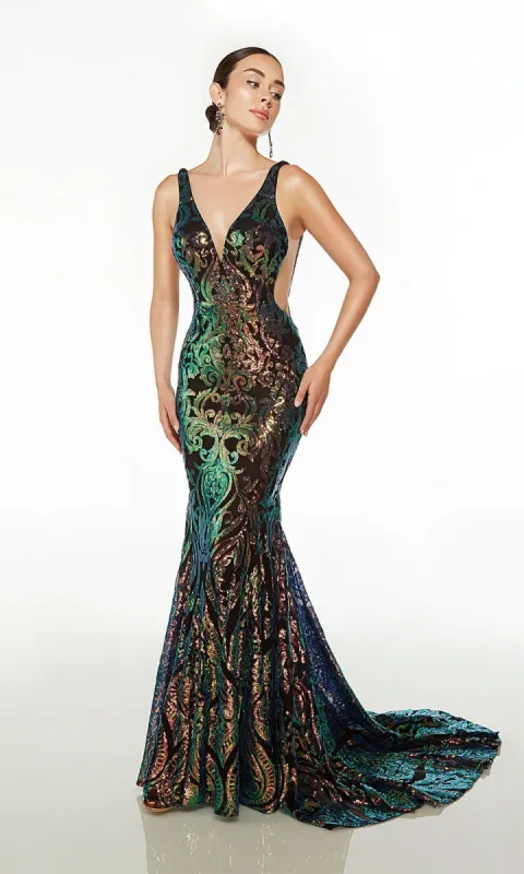 Alyce Long Prom Dress 61596 sold by PromGirl