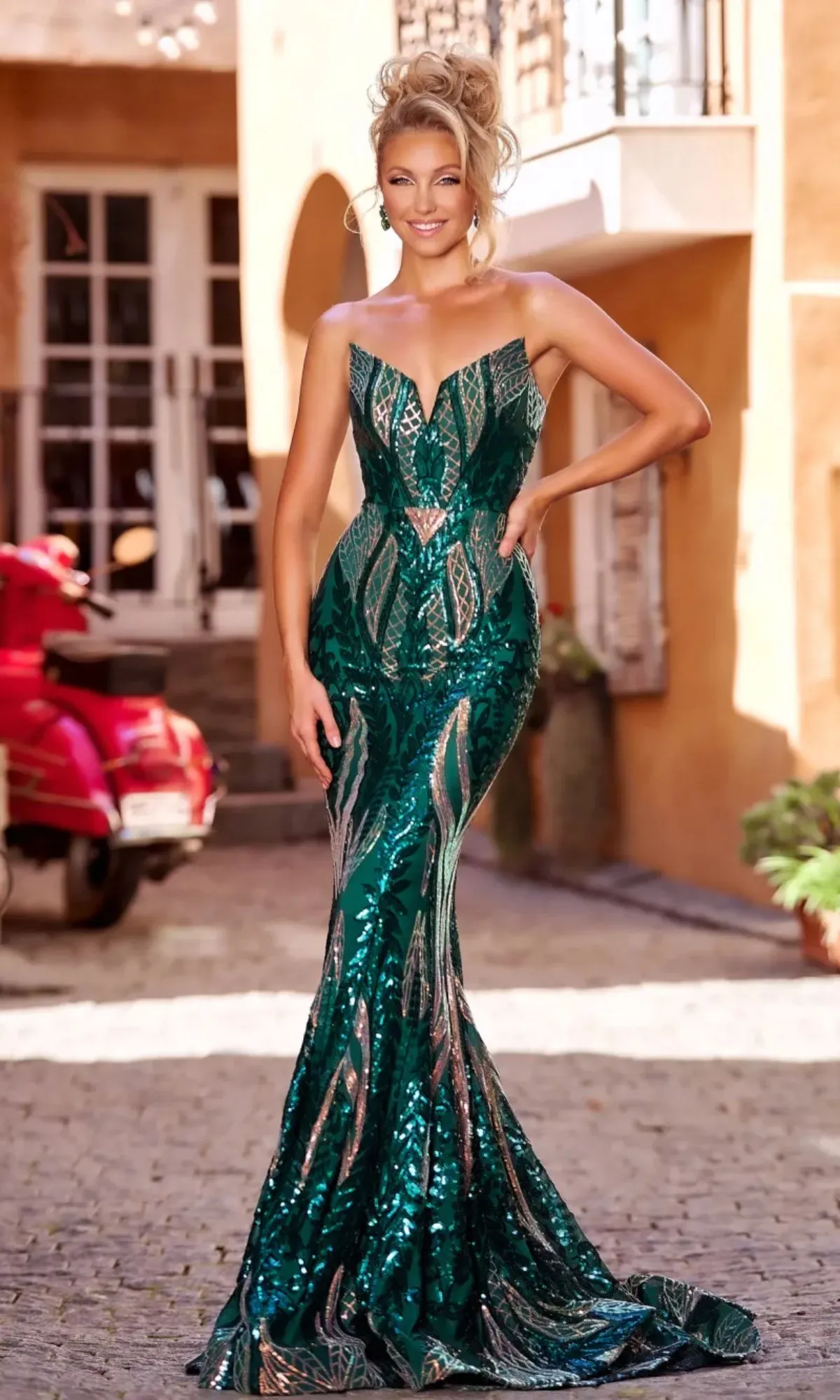 Long Prom Dress PS24171 by Portia and Scarlett sold by PromGirl