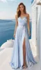 Lace-Up-Back Long A-Line Prom Dress 4391 sold by PromGirl