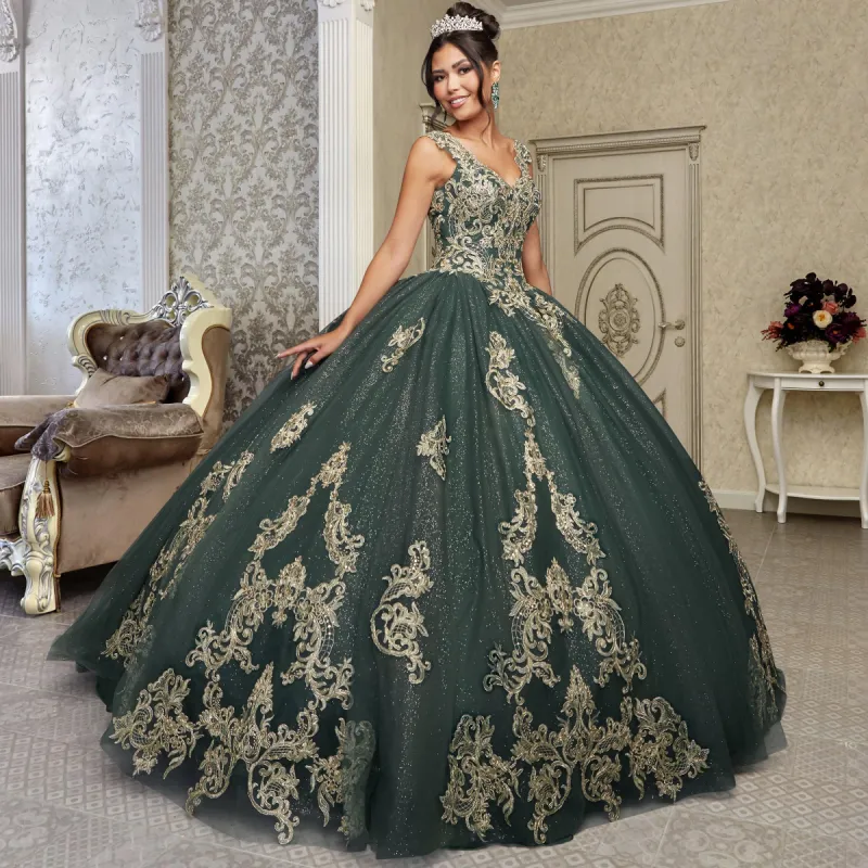 Quinceañera Sample Dress QX415 sold by PromGirl