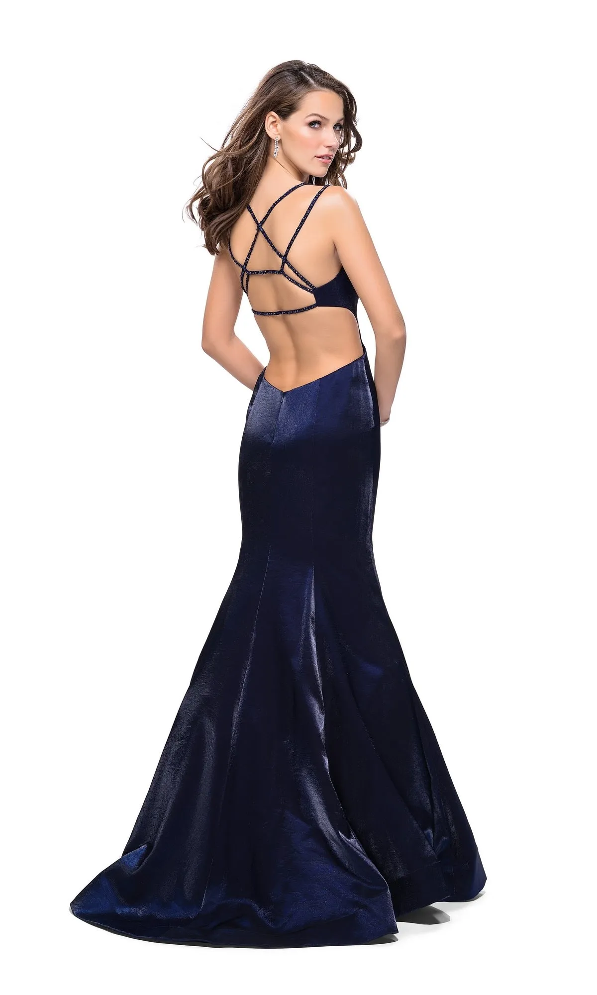 La Femme 25813 Long Prom Dress sold by PromGirl product image thumbnail 2