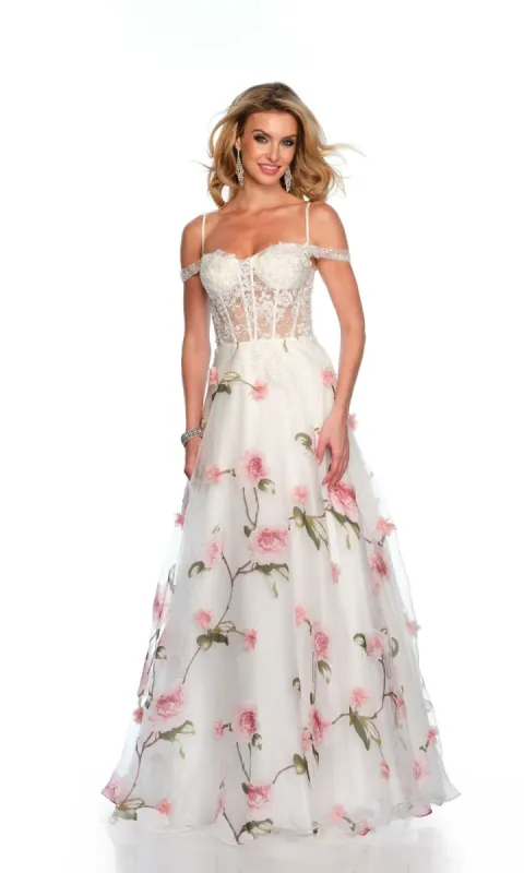 Dave & Johnny Long Prom Dress 11656 sold by PromGirl