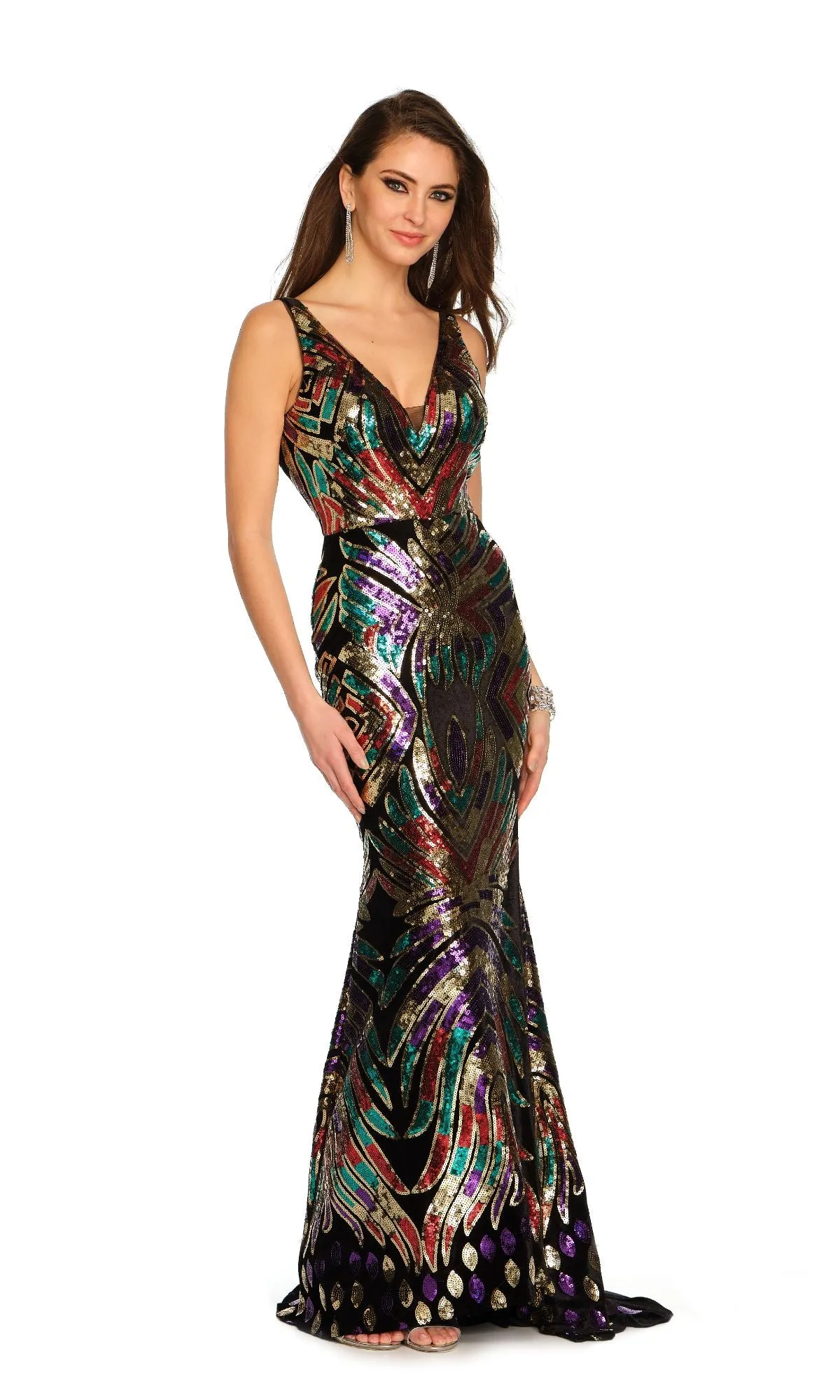 Long Formal Dress 11281 by Dave and Johnny sold by PromGirl