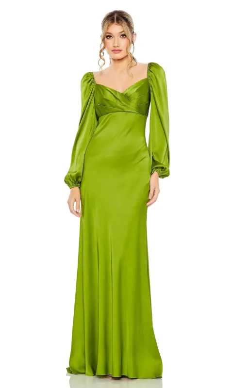 Mac Duggal Long-Sleeve Fitted Formal Dress 495191 sold by PromGirl