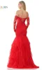 Strapless Long Glitter Mermaid Prom Dress 3204 sold by PromGirl