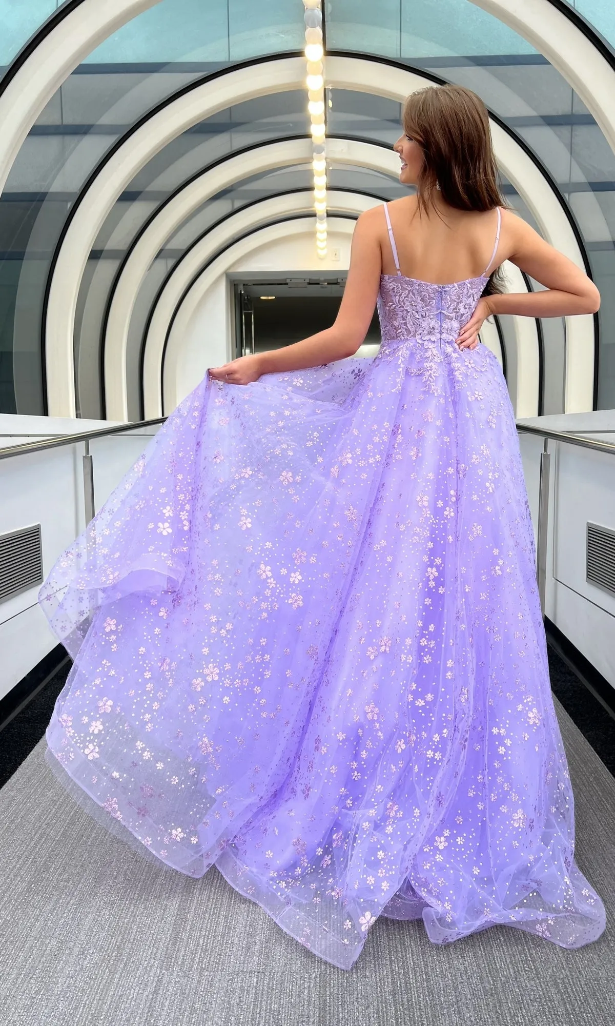 Long Prom Dress 12105 by Blush sold by PromGirl product image thumbnail 2