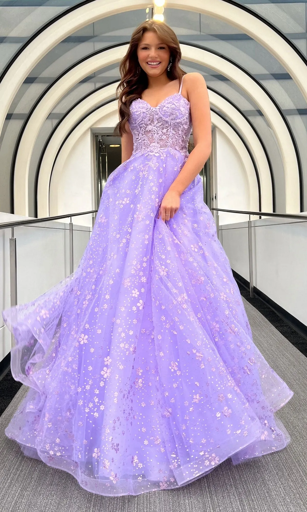 Long Prom Dress 12105 by Blush sold by PromGirl product image thumbnail 3
