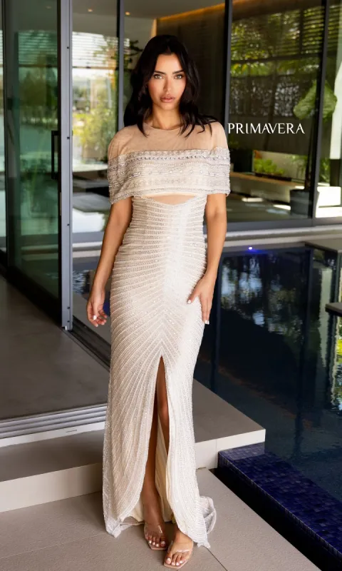 Long Prom Dress 12124 by Primavera sold by PromGirl