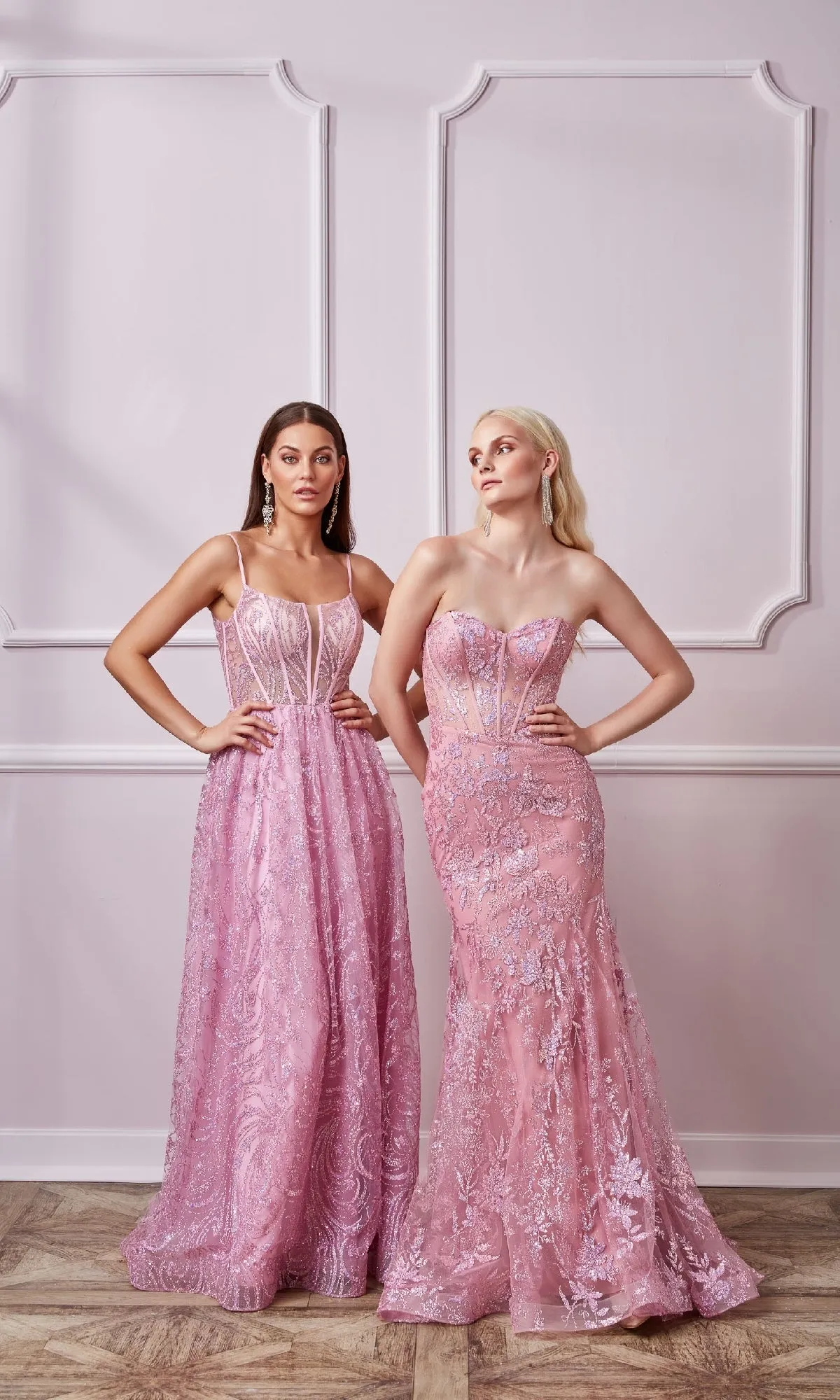 Sparkly Long Mermaid Prom Dress: Aerie Couture 204 sold by PromGirl product image thumbnail 5