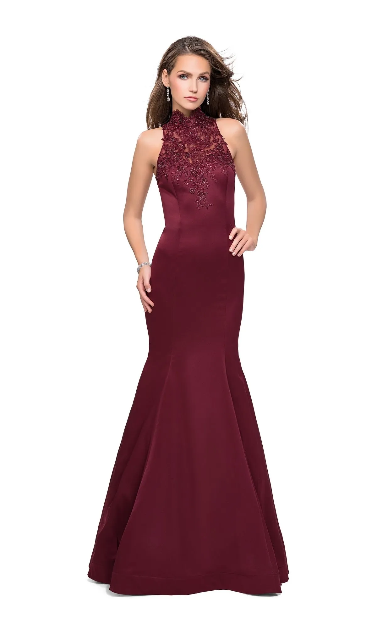 La Femme 25792 Long Prom Dress sold by PromGirl product image thumbnail 4
