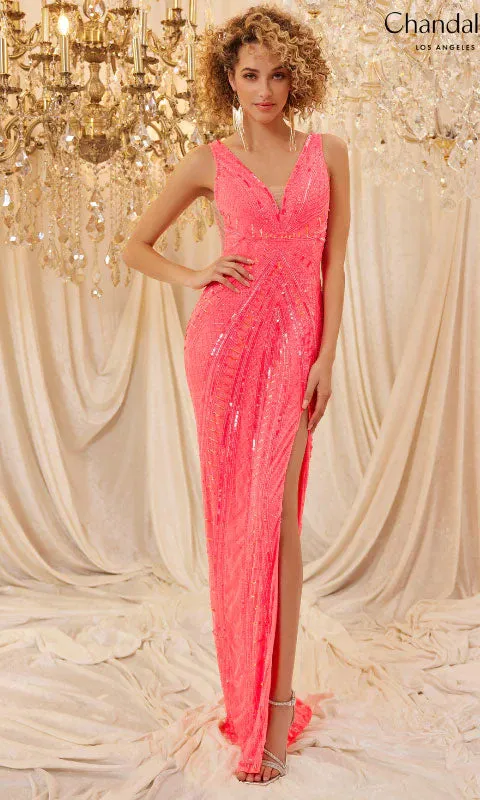 Long Prom Dress 30091 by Chandalier sold by PromGirl product image thumbnail 3