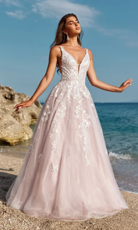 Long Prom Dress 12158 by Blush sold by PromGirl