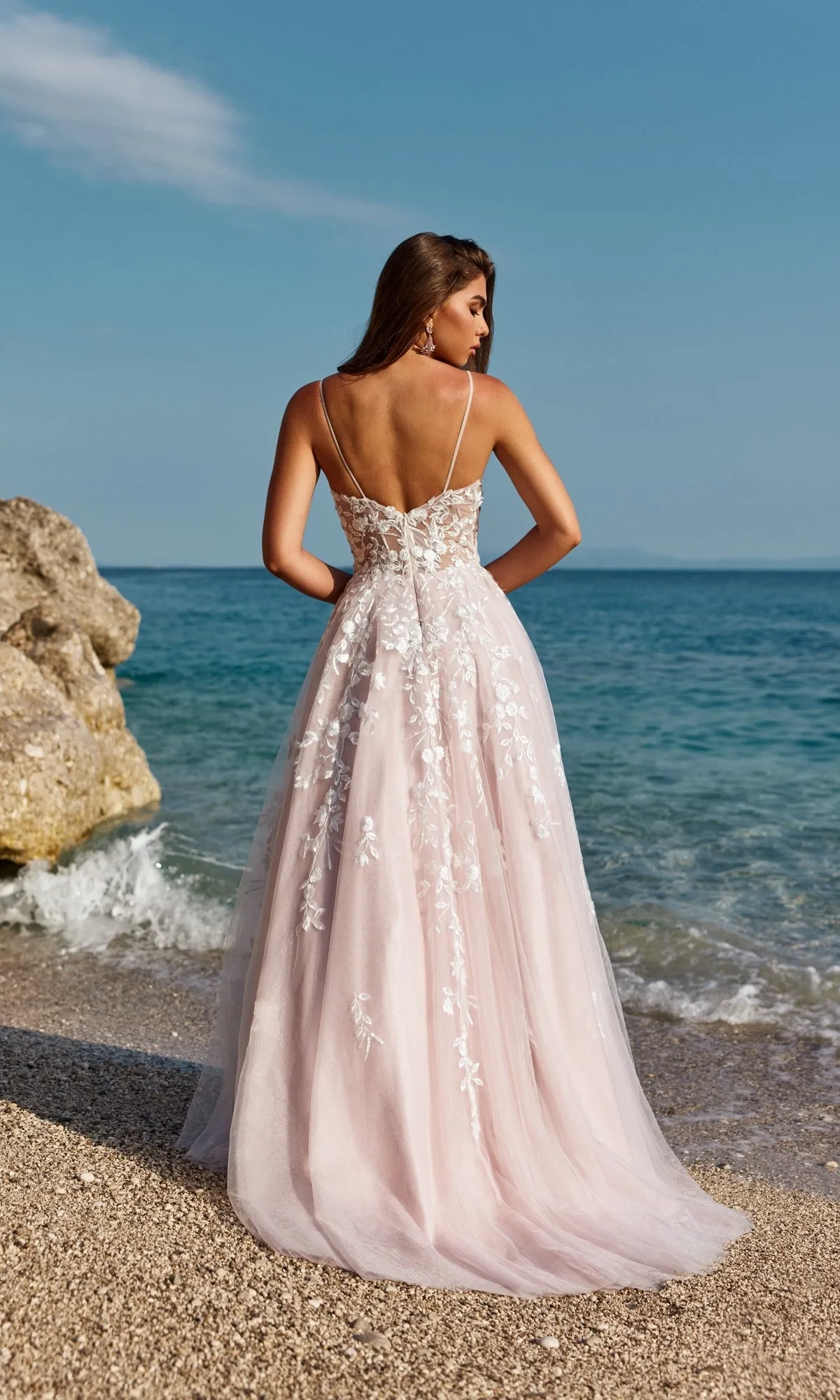 Long Prom Dress 12158 by Blush sold by PromGirl product image thumbnail 2