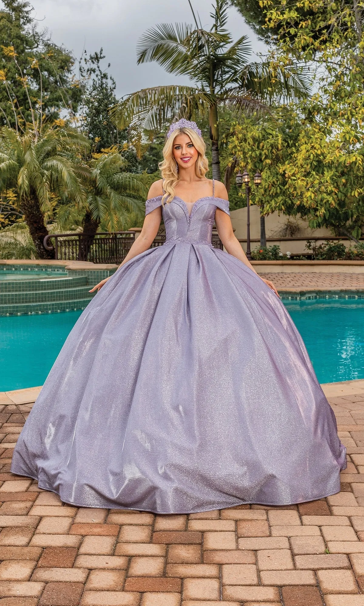 Quinceanera Dress 1506 by Dancing Queen sold by PromGirl product image thumbnail 4