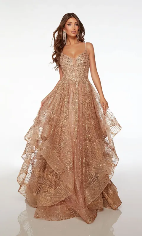 Alyce Long Prom Dress 61682 sold by PromGirl